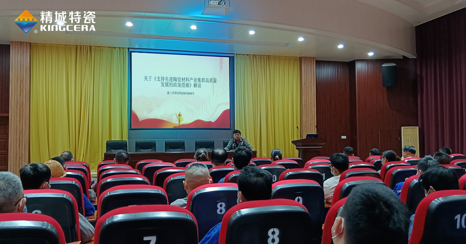 mg冰球突破组织学习《支持先进陶瓷质料工业集群高质量生长的政策步伐》