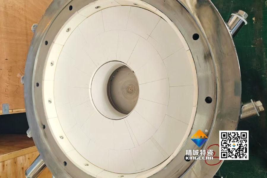 牙膏气流磨专用ZTA陶瓷内衬