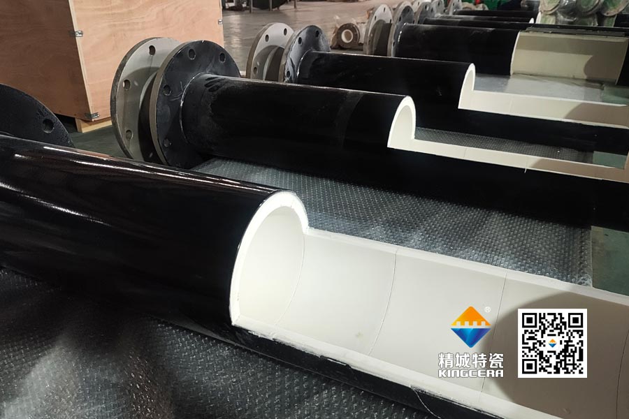 mg冰球突破特瓷K95等静压内衬陶瓷环进料管