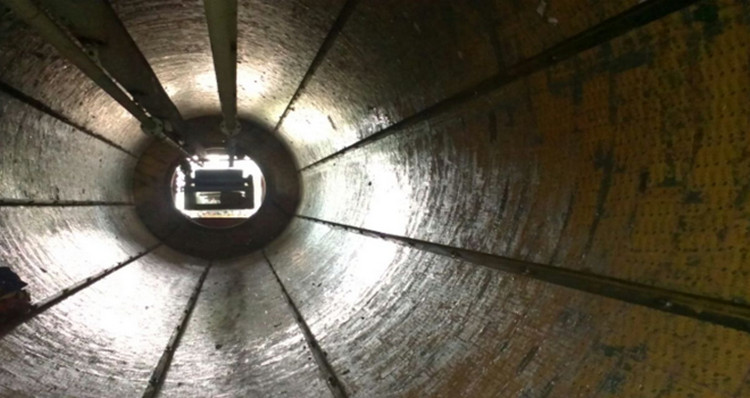 安徽某烧结厂圆筒混淆机使用mg冰球突破耐磨陶瓷衬板